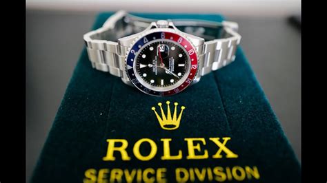 how much to service a 16710 at rolex service center